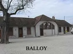 epaviste à proximité de balloy