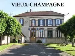 epaviste à proximité de vieux-champagne